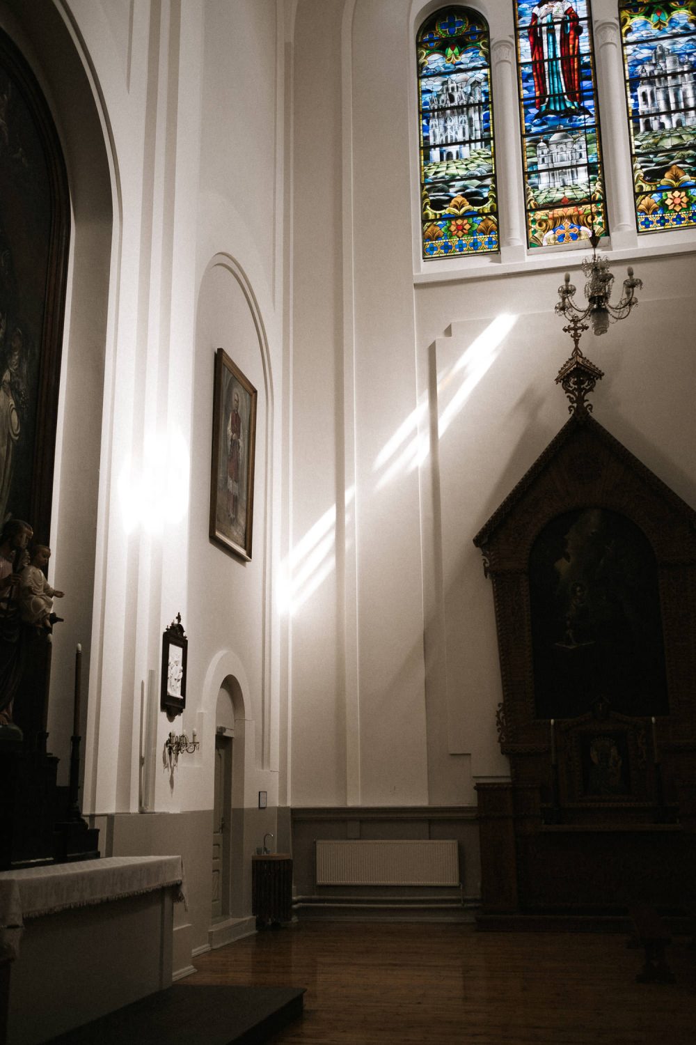 Vilniaus Švč. Mergelės Marijos Nekaltojo Prasidėjimo bažnyčia prieš vestuvių ceremoniją